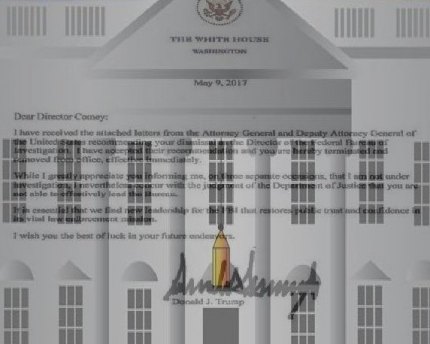 Firing of FBI director evokes history President Trump fired FBI Director James Comey May 9.